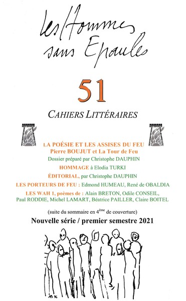 Picture of Les Hommes sans Épaules n°51, La poésie et les Assises du Feu,  Pierre Boujut et La Tour de Feu