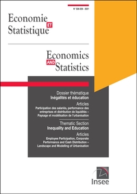 Picture of Economie et Statistique/ Economics and Statistics n° 528-529