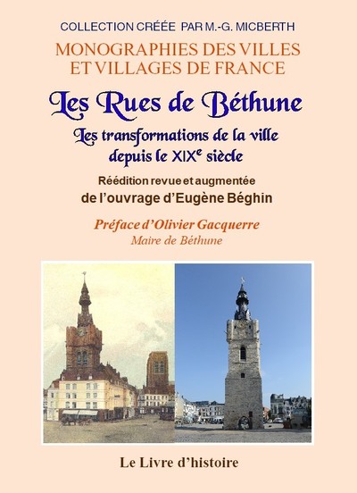 Picture of BÉTHUNE. Les rues et les transformations de la ville depuis le XIXe siècle