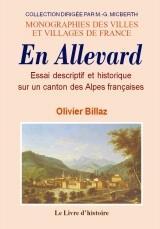 Picture of En Allevard - essai descriptif et historique sur un canton des Alpes françaises