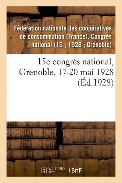 Image de 15e congrès national, Grenoble, 17-20 mai 1928
