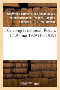 Image de 16e congrès national, Royan, 17-20 mai 1929