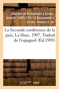 Image de La Seconde conférence de la paix, La Haye, 1907. Traduit de l'espagnol