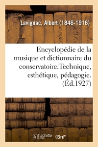 Picture of Encyclopédie de la musique et dictionnaire du conservatoire. 2,3