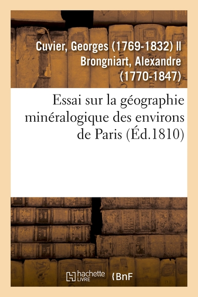 Image de Essai sur la géographie minéralogique des environs de Paris