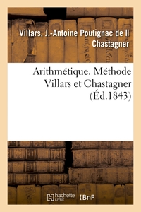 Picture of Arithmétique. Méthode Villars et Chastagner