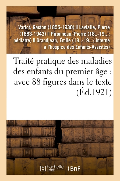Picture of Traité pratique des maladies des enfants du premier âge : avec 88 figures dans le texte