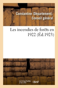 Picture of Les incendies de forêts en 1922