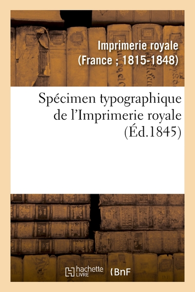 Image de Spécimen typographique de l'Imprimerie royale