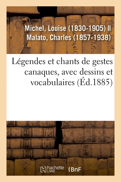 Picture of Légendes et chants de gestes canaques, avec dessins et vocabulaires