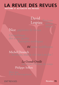 Image de La Revue des revues - numéro 70