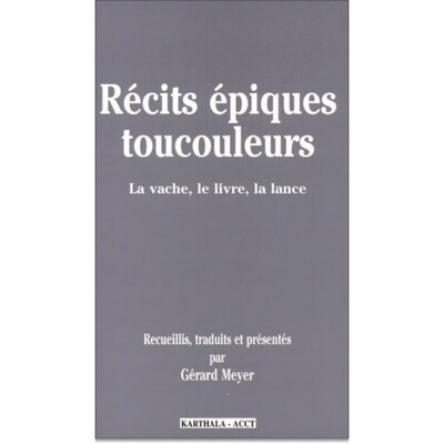 Image de Récits épiques toucouleurs