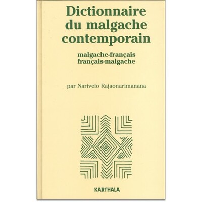 Picture of Dictionnaire du malgache contemporain - malgache-français, français-malgache