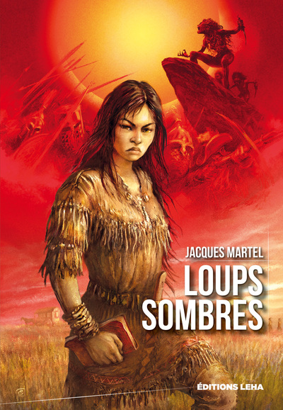 Image de loups sombres