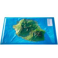 Image de CARTE EN RELIEF DE LA REUNION