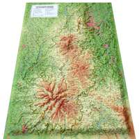 Image de CARTE EN RELIEF DU PARC NATUREL REGIONAL DES VOLCANS D'AUVERGNE