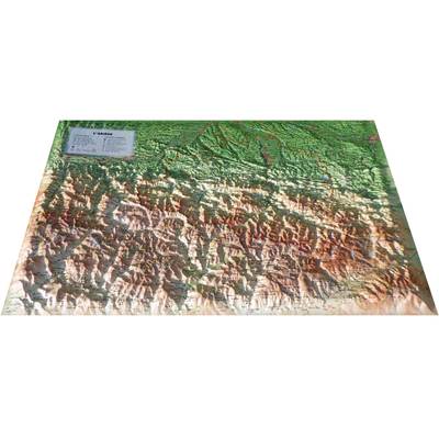 Picture of CARTE EN RELIEF DE L'ARIÈGE