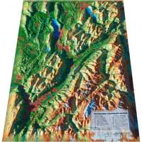Image de CARTE EN RELIEF DES BAUGES-BELLEDONNE-CHARTREUSE
