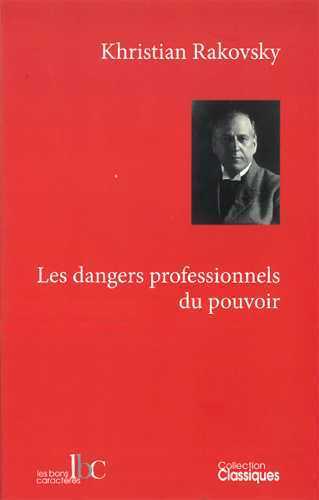 Picture of Dangers professionnels du pouvoir (Les)