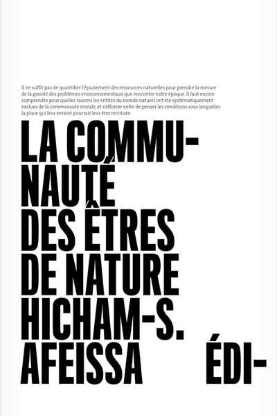 Picture of Communaute Des Etres De Nature (La)