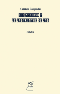 Picture of QUE MENIOSA ? LE LABYRINTHE DE JMB