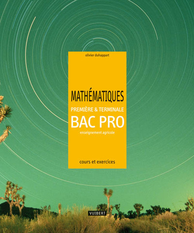 Image de Mathématiques 1re et Tle Bac Pro agricole (2010)