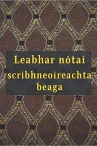 Image de Leabhar nótaí scríbhneoireachta beaga