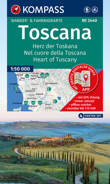 Picture of 2440 TOSCANA (SET 4 CARTES) TOSCANE