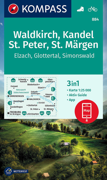 Picture of 884 WALDKIRCH - KANDEL - ST PETER ST MARGEN - ELZACH - GLOTTERTAL
