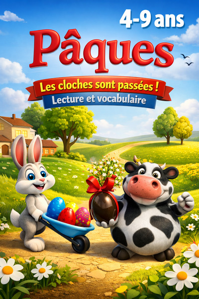 Picture of Pâques Les cloches sont passées - Lecture et vocabulaire 4-9ans .