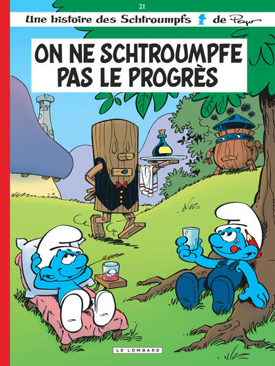 Picture of Les Schtroumpfs Lombard - Tome 21 - On ne schtroumpfe pas le progrès