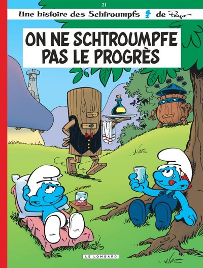 Picture of Les Schtroumpfs Lombard - Tome 21 - On ne schtroumpfe pas le progrès (Indispensables 2020)