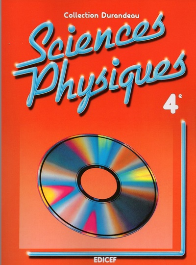 Picture of Sciences physiques Durandeau 4e
