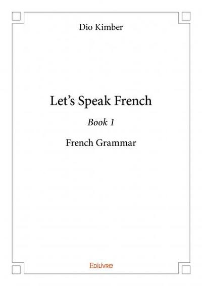 Image de Let's speak french - book 1
