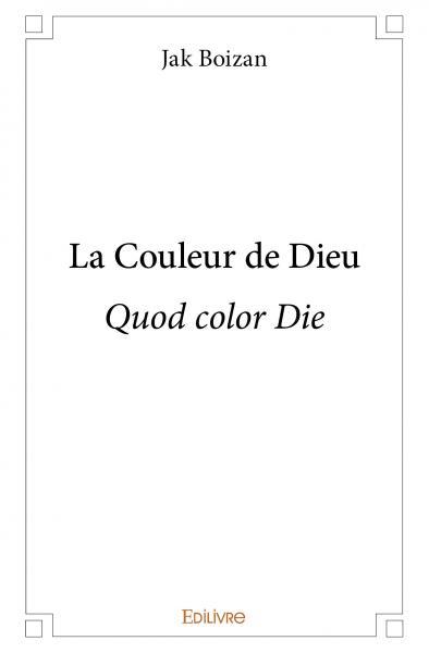 Picture of La couleur de dieu – quod color die