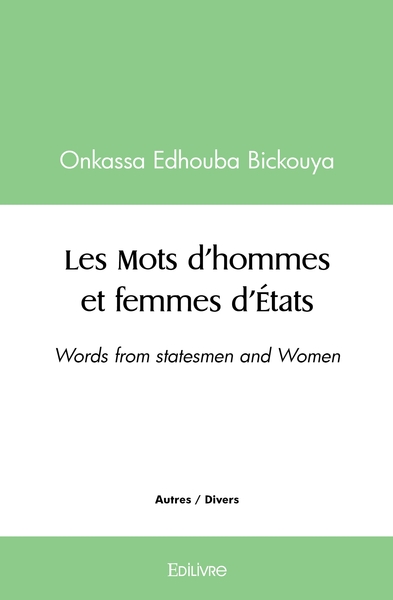 Picture of Les Mots d'hommes et femmes d'États