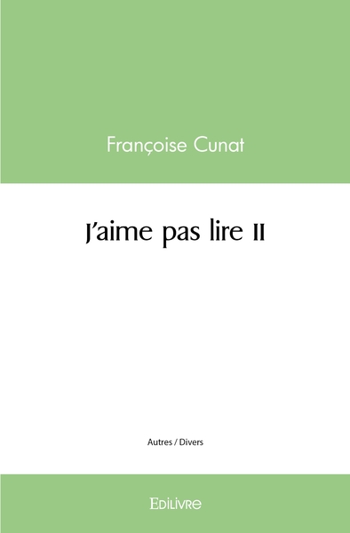 Picture of J'aime pas lire - Tome 2