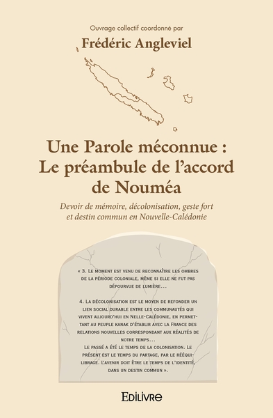 Image de Une Parole méconnue : Le préambule de l'accord de Nouméa
