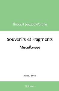 Picture of Souvenirs et Fragments