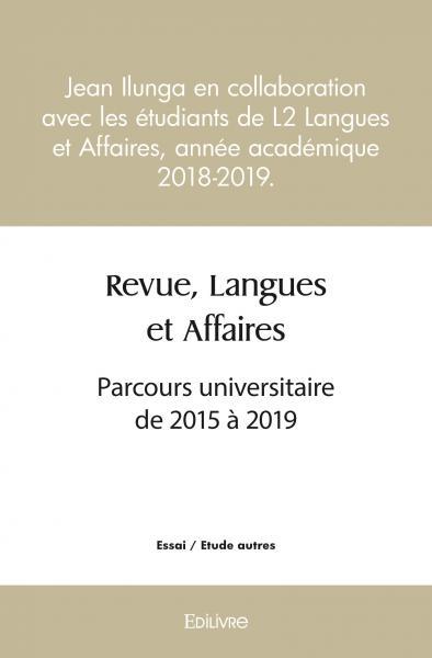 Image de Revue, langues et affaires