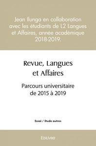 Image de Revue, langues et affaires