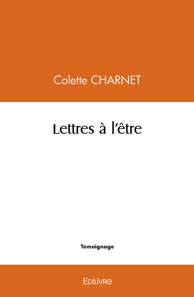 Image de Lettres à l'être
