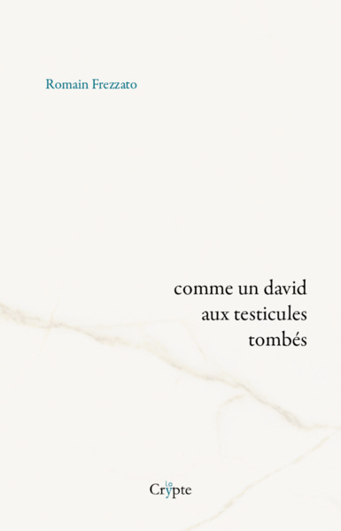 Picture of COMME UN DAVID AUX TESTICULES TOMBES
