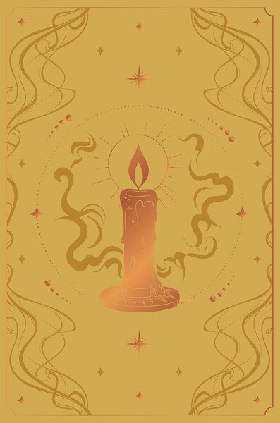 Image de Grimoire vierge Bougie