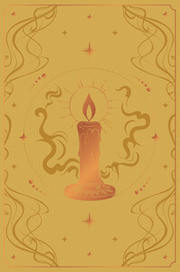 Image de Grimoire vierge Bougie