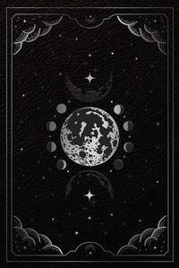 Image de Grimoire vierge Lune
