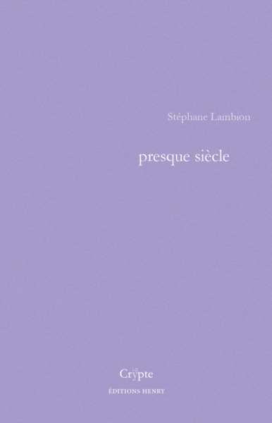 Image de PRESQUE SIECLE
