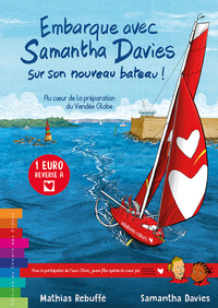Picture of EMBARQUE AVEC SAMANTHA DAVIES SUR SON NOUVEAU BATEAU - AU COEUR DE LA PREPARATION DU VENDEE GLOBE -