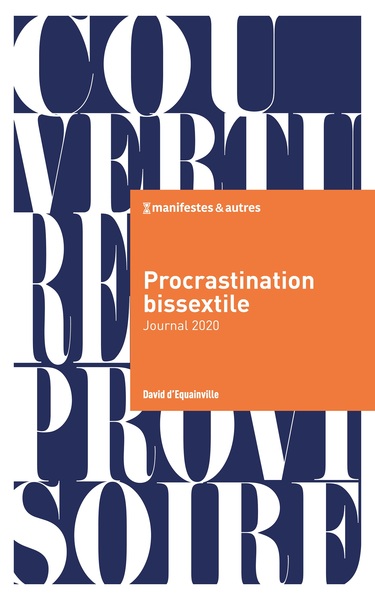 Picture of Procrastination bissextile : journal 2020