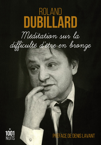 Picture of Méditation sur la difficulté d'être en bronze